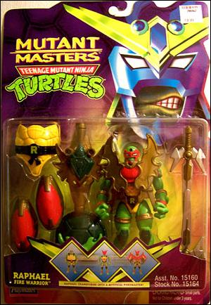 Teenage Mutant Ninja Turtles: Mutant Masters figure 4 Raphael - Fire Warrior