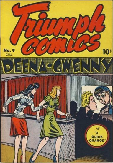 Triumph Comics (1950) issue 9