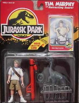 Jurassic Park (Movie) Action Figures figure 5 Tim Murphy (Retracting Snare)