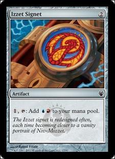 Magic the Gathering: Duel Decks: Izzet vs. Golgari (Base Set) card 17 Izzet Signet