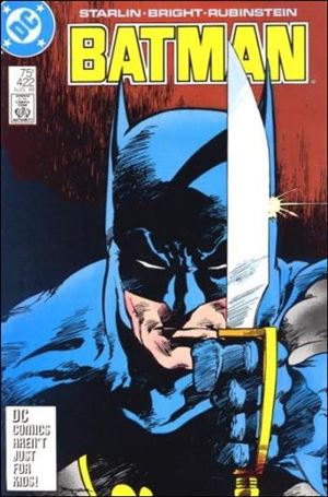 Batman (1940) issue 422-B 1989 Reprint Edition
