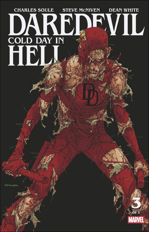Daredevil: Cold Day in Hell issue 3 Steve McNiven Cover