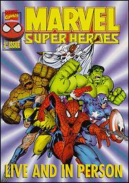 Live & In-Person Autograph Cards card 1996 Marvel Super Heroes Live and in Person