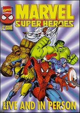 Live & In-Person Autograph Cards card 1996 Marvel Super Heroes Live and in Person