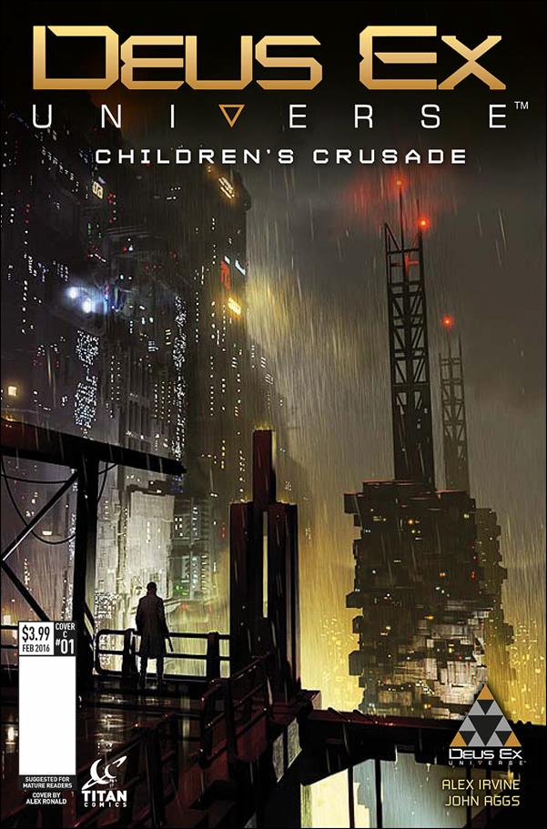Deus Ex: Children's Crusade issue 1-C Alex Ronald Cover