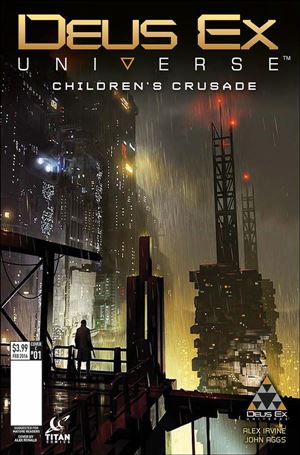 Deus Ex: Children's Crusade issue 1-C Alex Ronald Cover