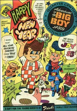 Adventures of the Big Boy issue 309 Frisch's Cover