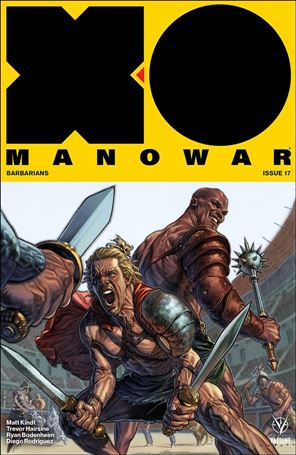 X-O Manowar (2017) issue 17 Lewis LaRosa Cover