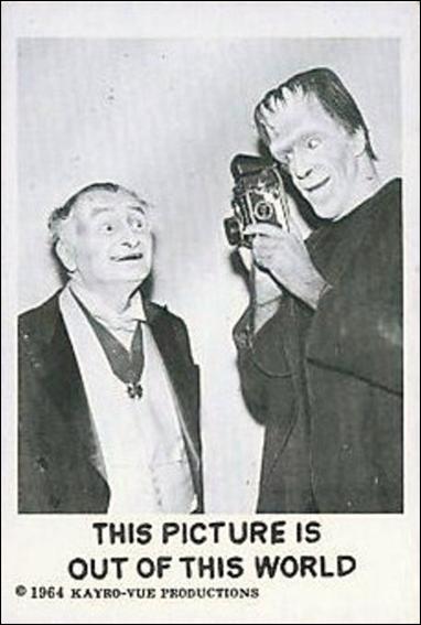 Munsters (Base Set) card 14 This Picture is Out of This World