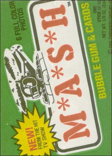 M*A*S*H card Wrapper