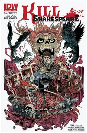 Kill Shakespeare issue 12-B Andy Belanger Cover