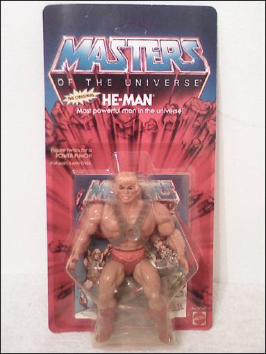 Masters of the Universe (Original Series) Basic Action Figures figure 1-B He-Man ("The Original" 3rd Series Release)