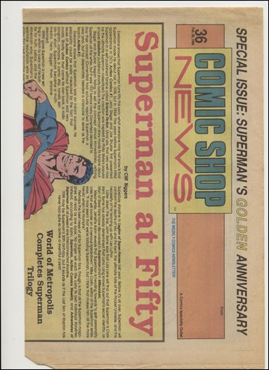 Comic Shop News issue 36
