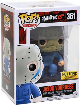 POP! Movies figure 361 Jason Voorhees Hot Topic Exclusieve