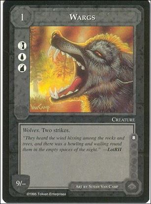 Middle-Earth: The Wizards (Base Set) card 459 Wargs
