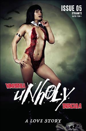 Vampirella/Dracula: Unholy issue 5-E Cosplay Photo Cover