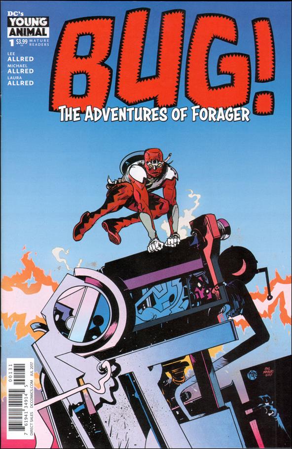 Bug: The Adventures of Forager issue 1-C Paul Pope Cover