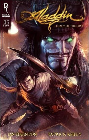 Aladdin: Legacy of the Lost issue 1 Marko Djurdjevic Cover
