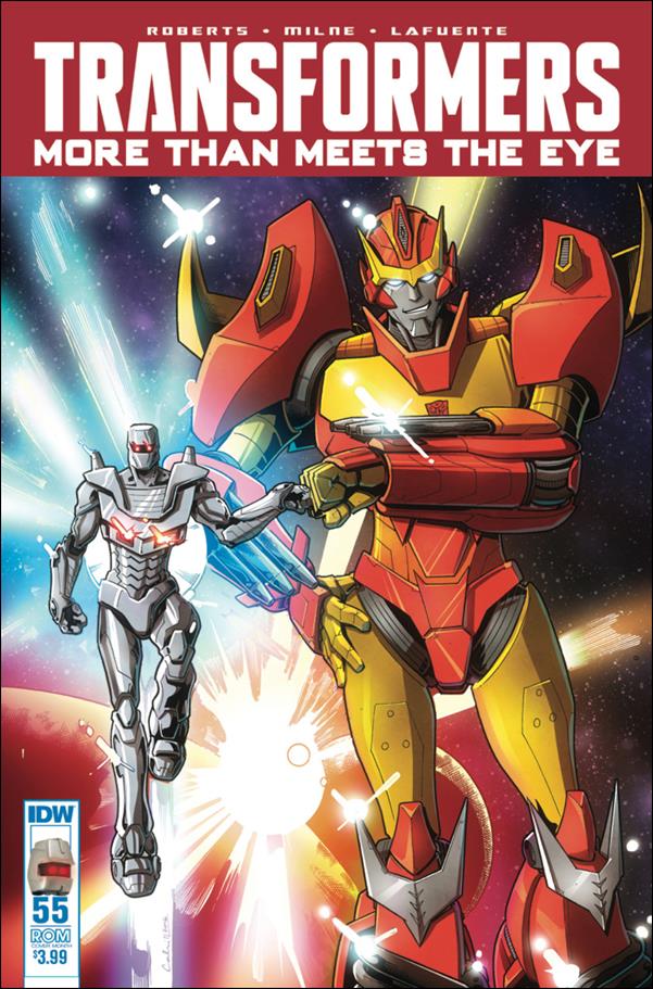 Transformers: More Than Meets the Eye (2012) issue 55-B Brendan Cahill ROM Subscription Cover