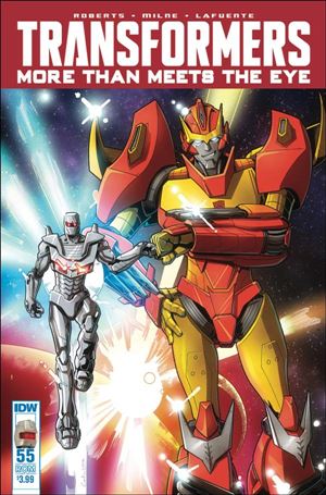 Transformers: More Than Meets the Eye (2012) issue 55-B Brendan Cahill ROM Subscription Cover