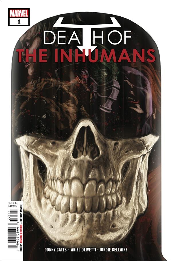 Death of the Inhumans issue 1 Kaare Andrews Cover
