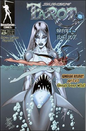 Tarot: Witch of the Black Rose issue 24 Shark Witch Cover