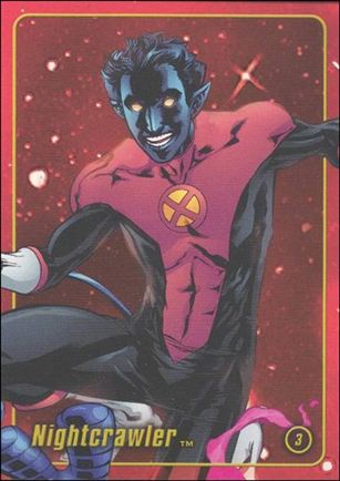 Marvel Heroes Figure Factory: Series 2 (Base Set) card 3 Nightcrawler