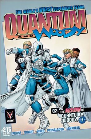 Q2: The Return of Quantum and Woody issue 3-C Oscar Jimenez 1:25 Throwback Cover