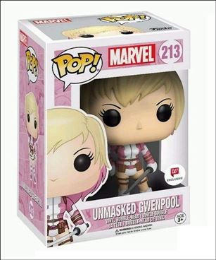 POP! Marvel figure 213 Unmasked GwenPool