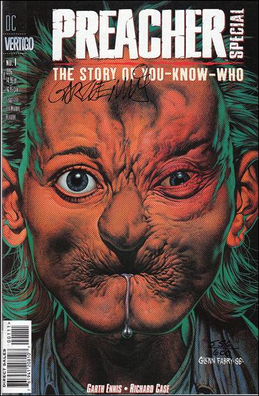 Preacher Special: The Story of You-Know-Who issue 1-B DF (Signed by Garth Ennis) 1/600