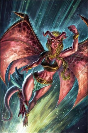 Gargoyles: Dark Ages issue 4-L Alan Quah 1:15 Virgin Cover