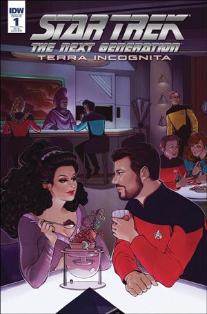 Star Trek: The Next Generation: Terra Incognita issue 1-C Elizabeth Beals 1:10 Cover