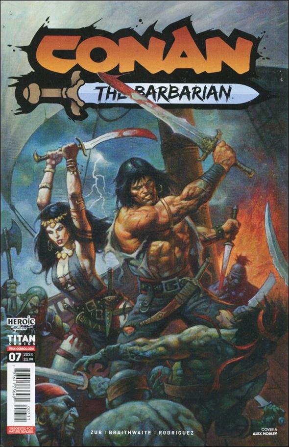 Conan the Barbarian (2023) issue 7 Alex Horley Cover