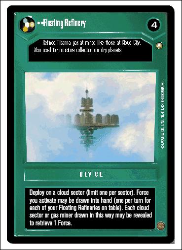 Star Wars: Special Edition Limited (Base Set) card 54 Floating Refinery