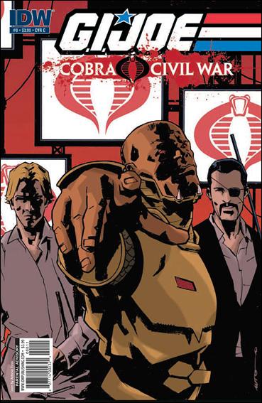 G.I. Joe: Cobra Civil War issue 0-C Antonio Fuso Cover