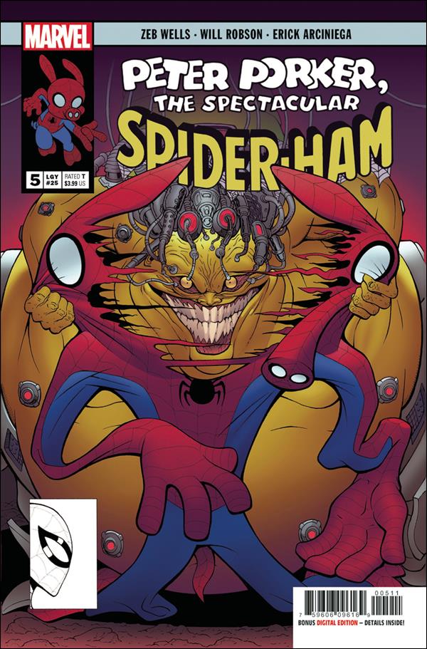 Spider-Ham issue 5 Will Robson Cover