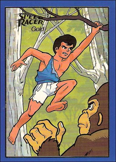 Speed Racer (Gold Foil Subset) card 20 Crash in the Jungle