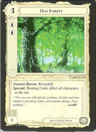 Middle-Earth: The Wizards (Base Set) card 315 Old Forest