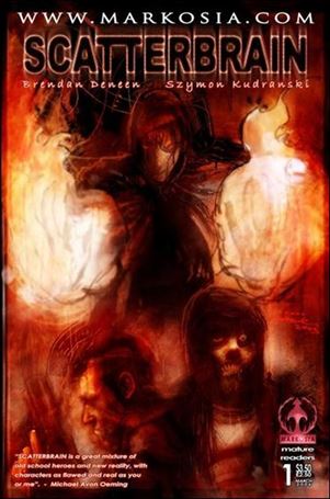 Scatterbrain (2006) issue 1-B Szymon Kudranski Cover