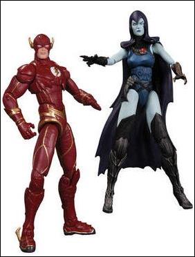 Injustice: Gods Among Us (2-Packs) figure 4-B The Flash versus Raven Loose
