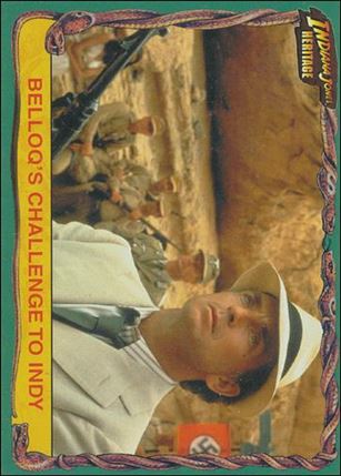 Indiana Jones Heritage (Base Set) card 24 Belloq's Challenge to Indy