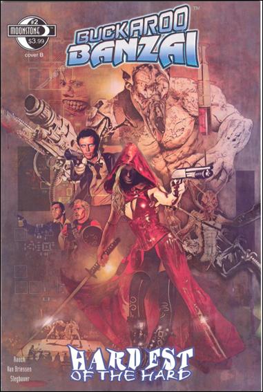 Buckaroo Banzai Hardest of the Hard issue 2-B Malcom McClinton Cover