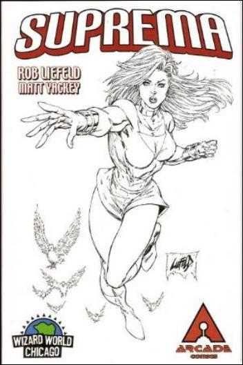 Supreme: Supreme Sacrifice issue 1-D Wizard World Chicago Sketch Cover