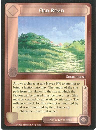 Middle-Earth: The Wizards (Base Set) card 320 Old Road