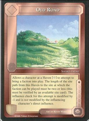 Middle-Earth: The Wizards (Base Set) card 320 Old Road