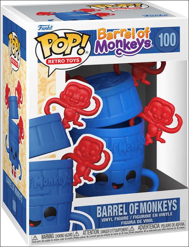 POP! Retro Toys figure 100 Barrel of Monkeys