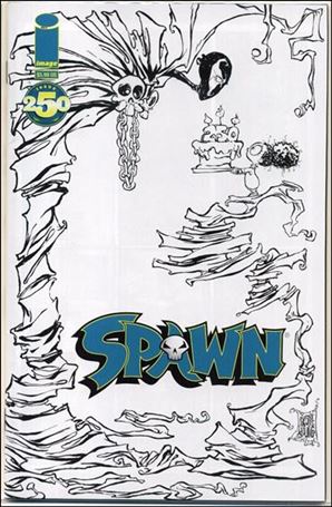 Spawn issue 250-J Skottie Young 1:100 Sketch Cover