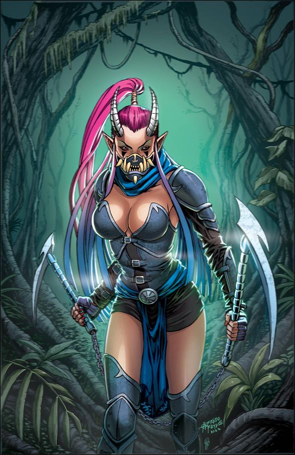 Grimm Spotlight: Masumi issue 1-B Alfredo Reyes Cover