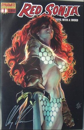 Red Sonja (2005) issue 1-L DF (Signed by Alex Ross) 1/199
