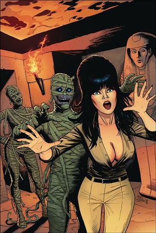 Elvira, Mistress of the Dark (2018) issue 11-F Craig Cermak 1:10 Virgin Cover